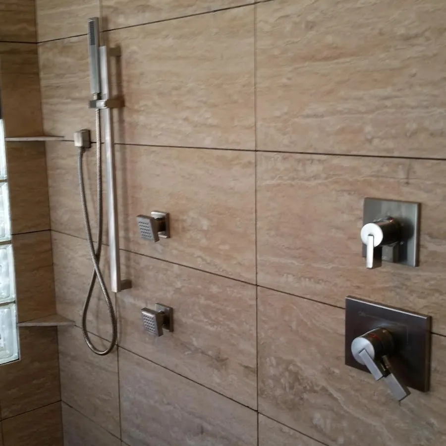 Shower fixture installation for Water Heater Replacement in Gillette